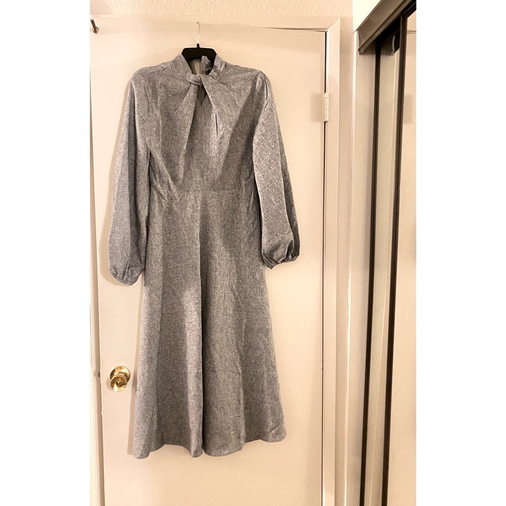 Shein grey midi dress